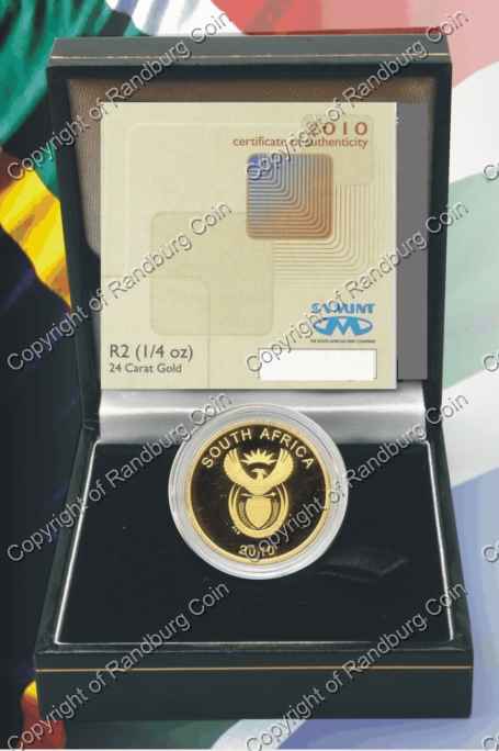 2010_Gold_R2_Proof_FIFA_Quarter_oz_open_box_ob