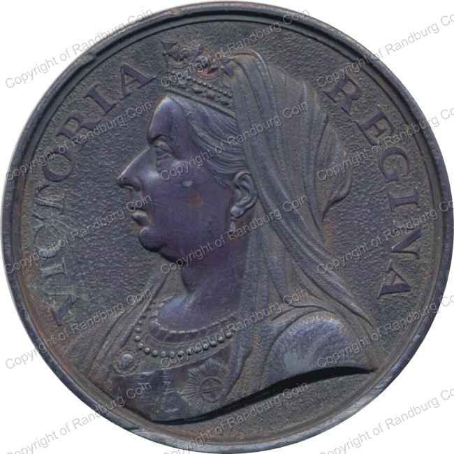1897_Bronze_Queen_Victoria_60th_Aniv_St_Gabriels_Church_Medallion_ob