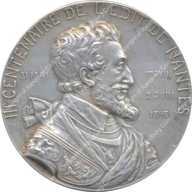 1898_Silver_France_Tri-Centenary_of_Edict_of_Nantes_Medallion_ob