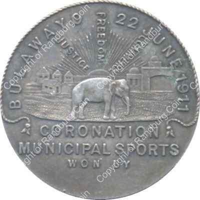 1911_King_George_V_Coronation_Bulawayo_Silver_Medal_rev