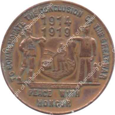 1919_Jhb_Commorate_the_conclusion_of_WW1_medal_rev