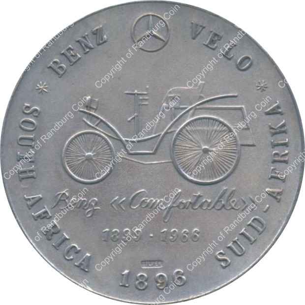 1966_RSA_Benz_Silver_medallion_ob