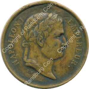 France 1861 Napoleon 1 Inauguration of Tomb medallion ob