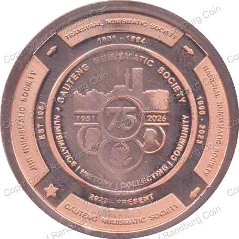 Gauteng_Numismatic_Society_Membership_Copper_Medallion_2026_ob