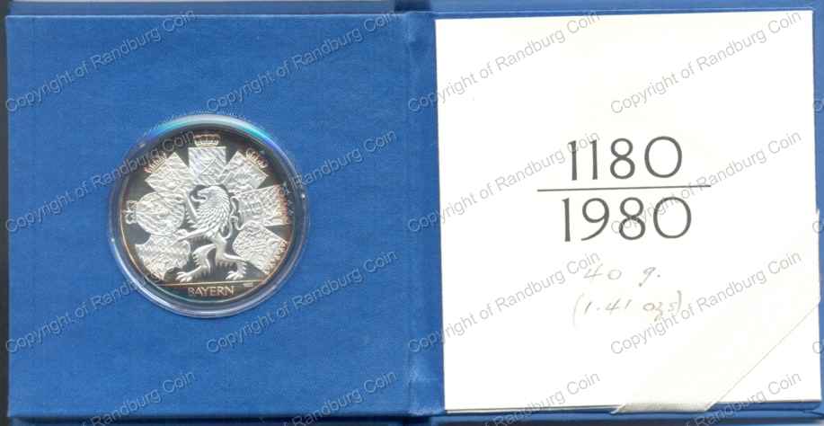 German_1980_Silver_800th_Anniv_Wittelsbach_rev