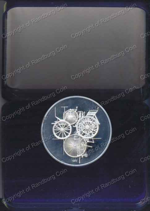 Germany_1986_Daimler_Benz_100_Jahre_Automobil_Silver_medallion_Box_rev