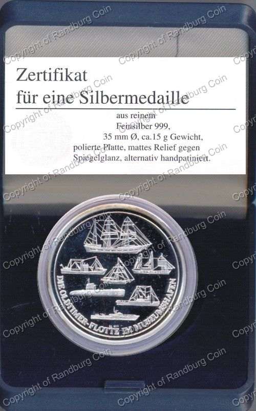 Germany_1995_Pure_Silver_Medallion_20yr_Maritime_Museum_Box_rev