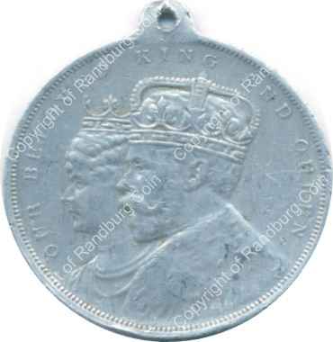 Great Britain 1911 Coronation souvenir Our beloved king and queen ob