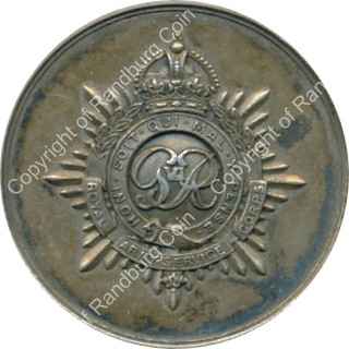 Great Britain Phillips Aldershot RASC Silver Boxing medal ob