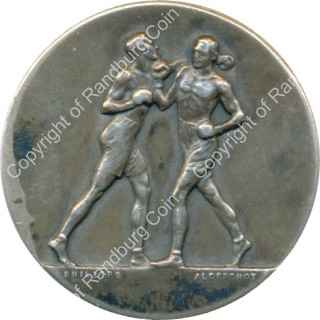 Great Britain Phillips Aldershot RASC Silver Boxing medal rev