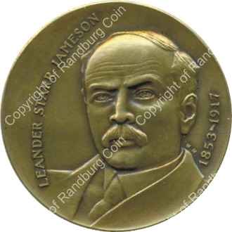 Rhodesia 1967 LS Jameson Lobengula kraal medallion ob