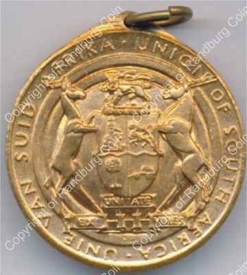 SA 1935 Union of SA KingGeorge v silver jubilee medallion with pendant ring rev