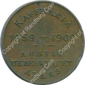 SWA 1908 Kaffraria medallion ob