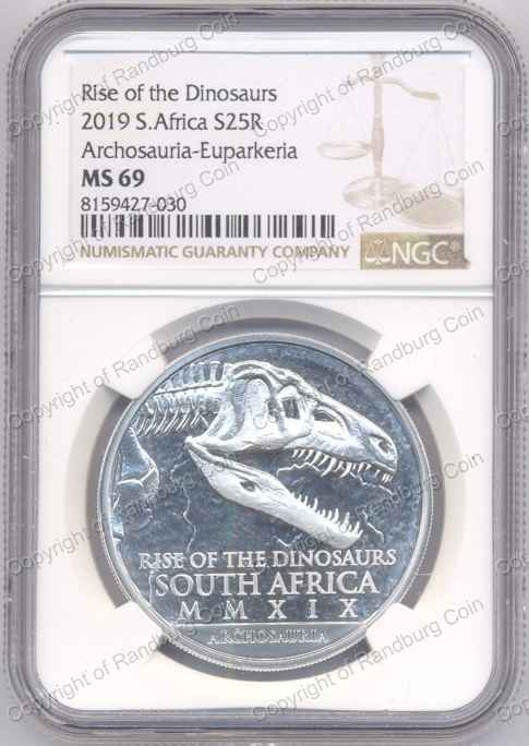 2019_1oz_Fine_Silver_R25_Archosauria_Dinosaurs_Natura_MS69_ob