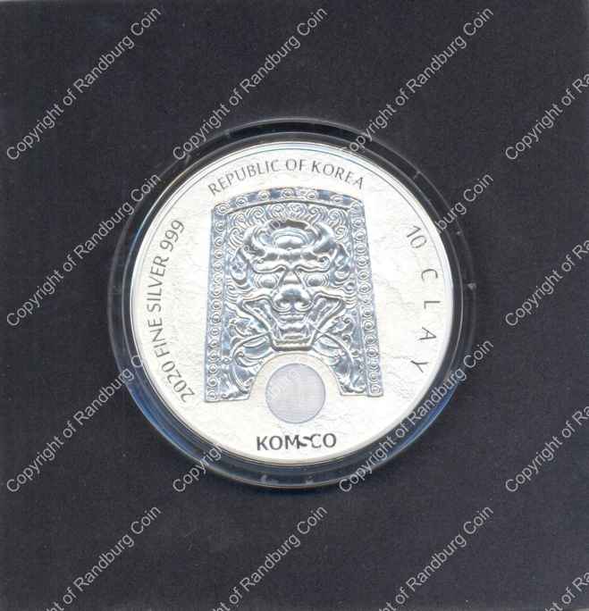 2020_South_Korea_10oz_Silver_10_Clay_Coin_Holder
