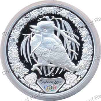 Australia_2000_Silver_proof_5_Dollar_Olympics_Kookaburra_rev