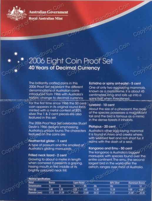 Australia_2006_40yr_Dec_Curr_Proof_Coins_Set_Cert_rev