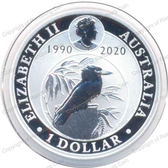 Australia_2020_Silver_1_Dollar_Kookaburra_30th_Anniv_ob.jpg