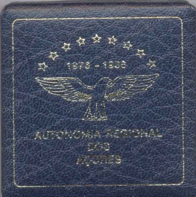 Azores_1986_Silver_Proof_100 Escudos_Box