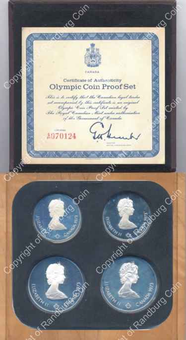 Canada_1973_Silver_Olympics_PF_4Coin_Set_Series1_Box_ob