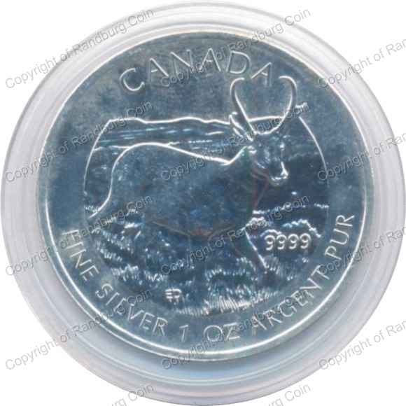 Canada_2013_Silver_5_Dollar_Antelope_rev