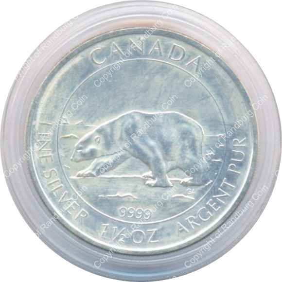 Canada_2013_Silver_8_Dollar_Polar_Bear_revn