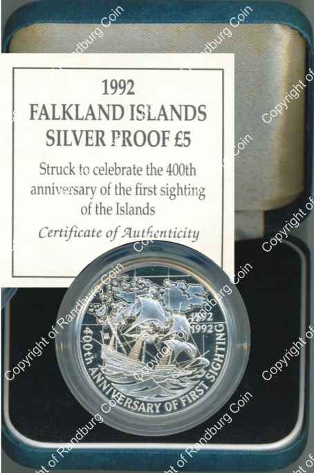 Falkland_Islands_1992_Silver_proof_5_pounds_400th_anniversary_1st_sighting_box_rev.jpg