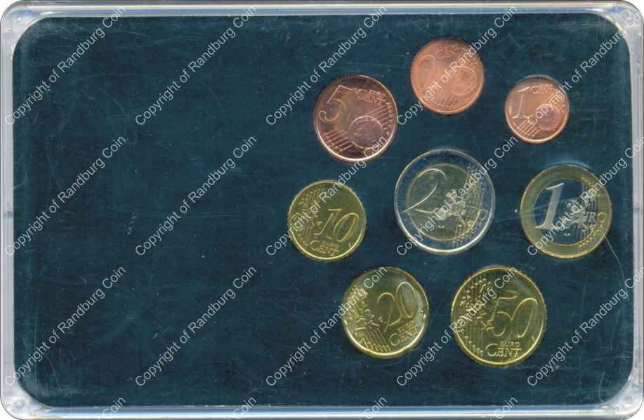 Finland Ltd Ed Euro Coin set rev