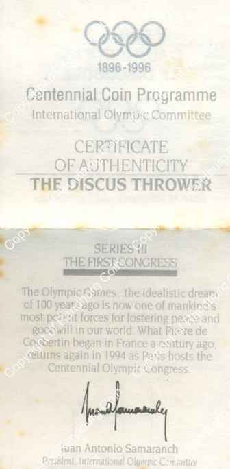 France_1996_Olympic_Centennial_silver_100_Francs_Discus_thrower_cert_ob.jpg