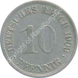 Germany_Empire_1909_10_Phennig_ob.jpg