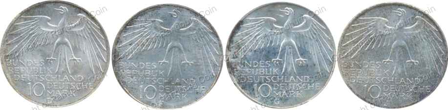 Germany_Federal_Republic_1972_Olympics_Silver_10_Mark_Set_ob2