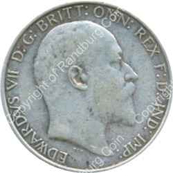 Great Britain 1908 Silver Florin ob