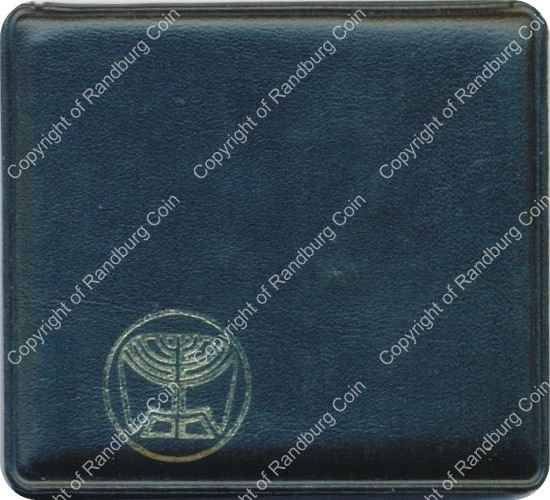 Israel 1978 Silver BU 50 Lirot cover