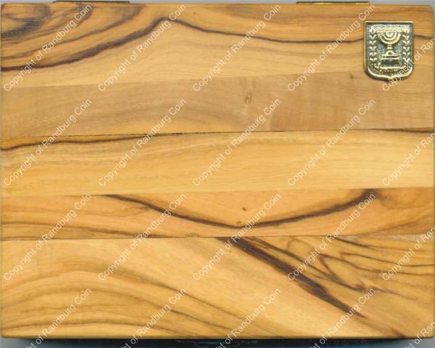 Israel 1980 Zeev Jabotinsky silver 25 Sheqel set box