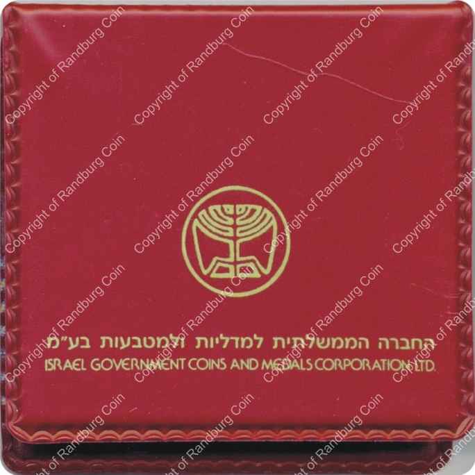 Israel 1992 silver 1 New Sheqel BU The Law of Israel H cover