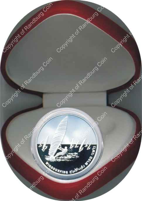 Israel 2004 silver Proof 2 New Sheqalim Olympic Delegation inrev