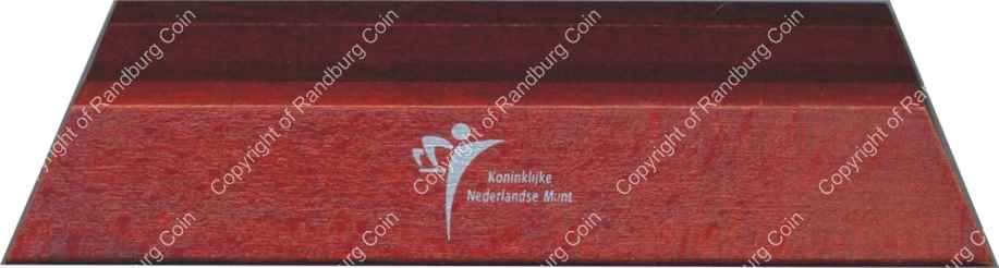 Netherlands 2003 Prooflike Coin set in frame stand