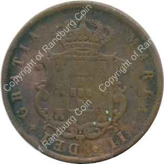 Portugal 1848 20 reis ob