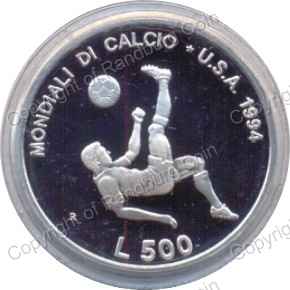 San_Marino_1994_Proof_Silver_World_Cup_Soccer_500_Lire_rev