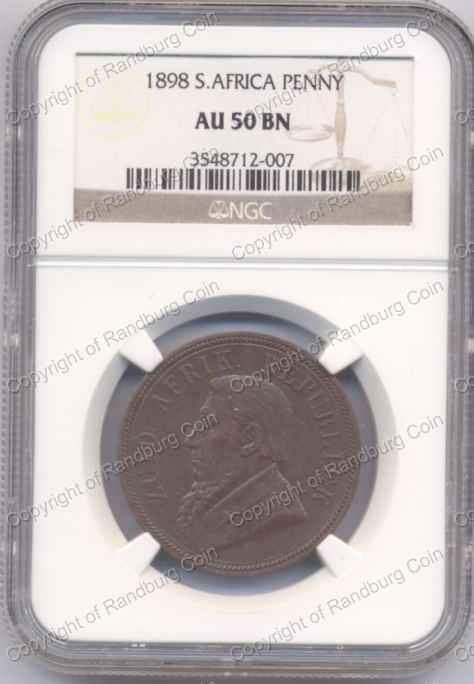 1898_ZAR_1_Penny_AU50_BN_ob