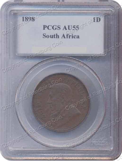 1898_ZAR_1_Penny_PCGS_AU55_BN_ob