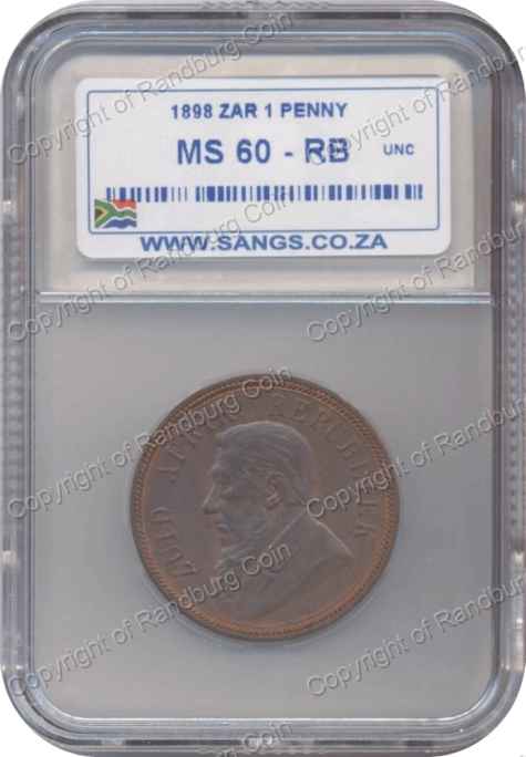 1898_ZAR_1_Penny_SANGS_MS60_RB_ob